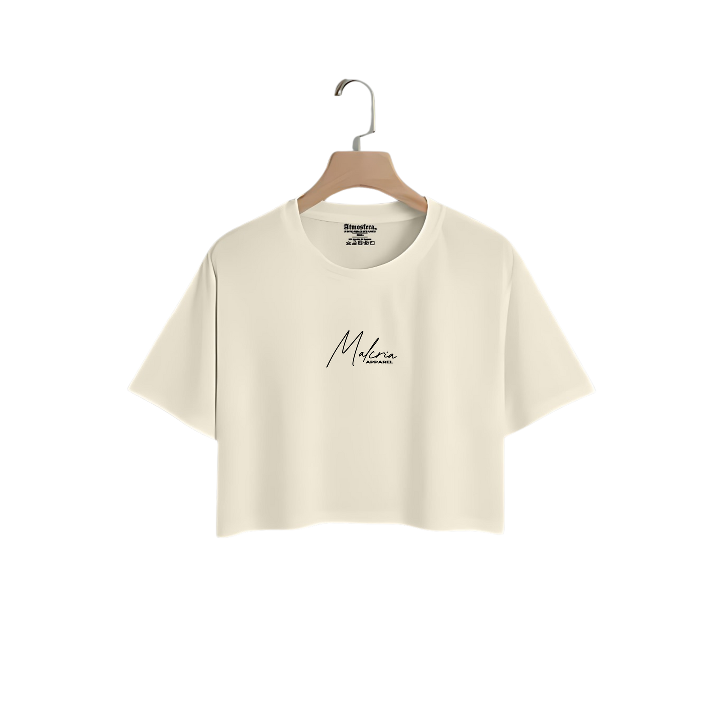 Crop Top Arena MALCRIA VOL.1 Negro