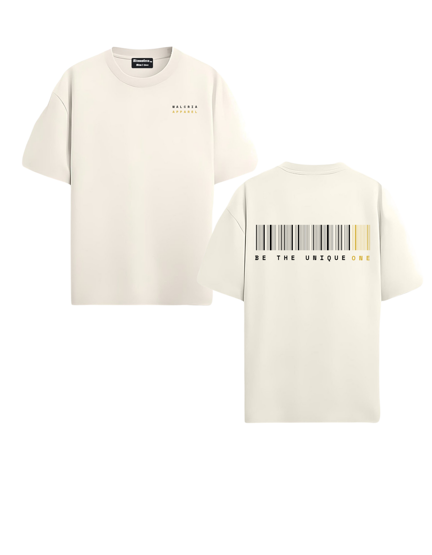 Be The Unique One Ivory Oversized T-Shirt