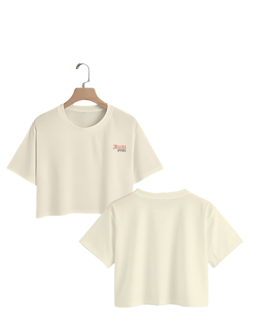Summer 2025 Edition Ivory Crop Top